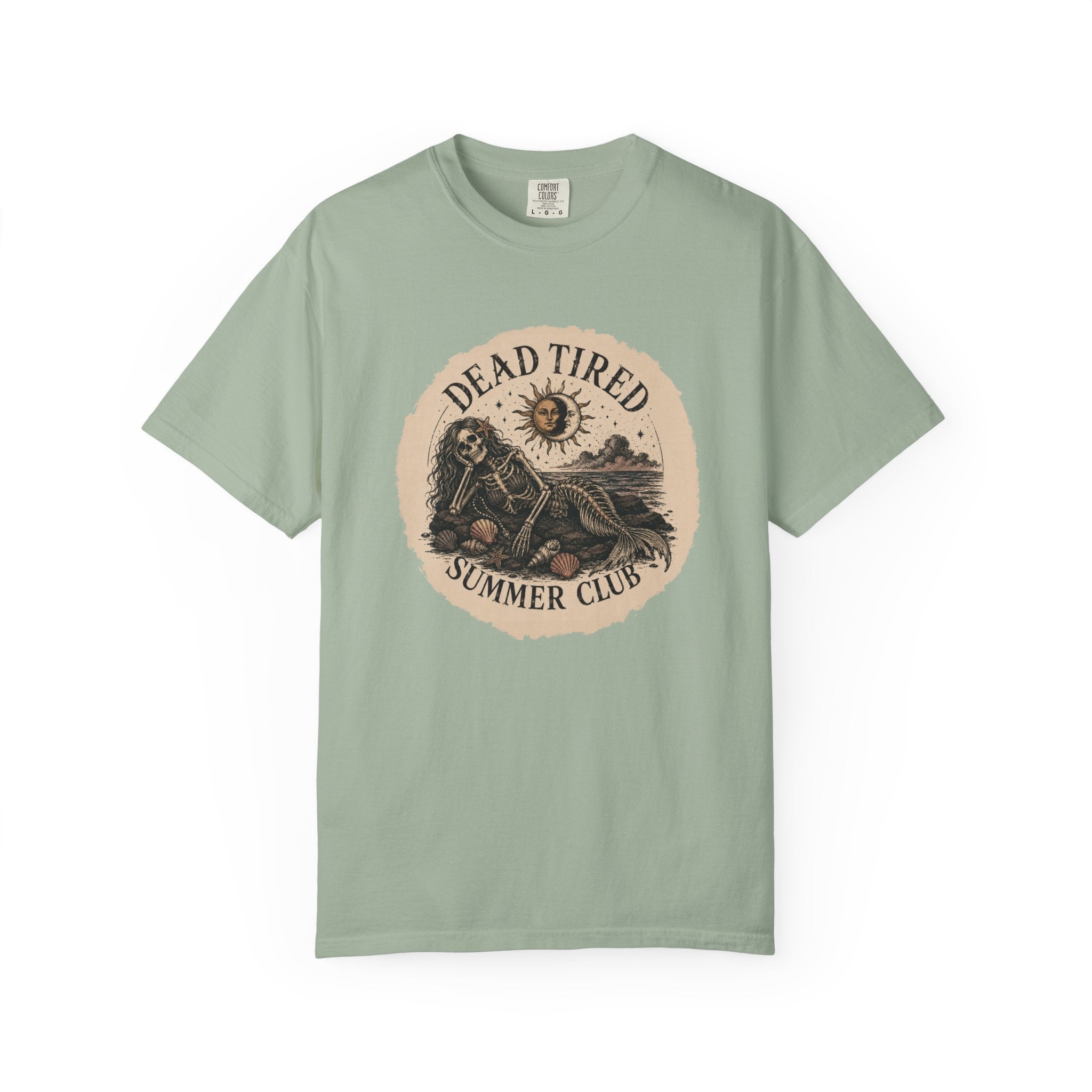 Dead Tired Summer Club Comfort Colors T-Shirt
