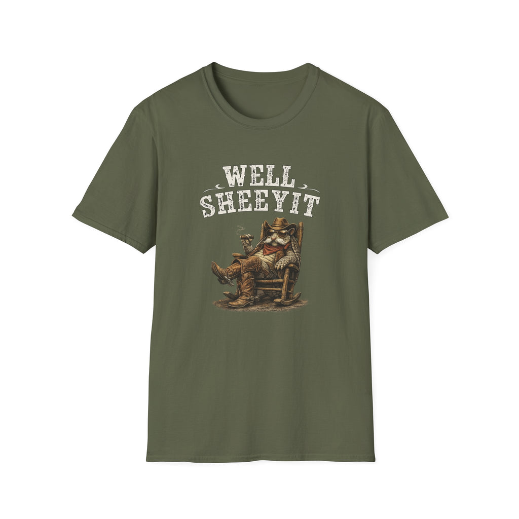 "Well, Sheeyit" Armadillo Funny Shirt