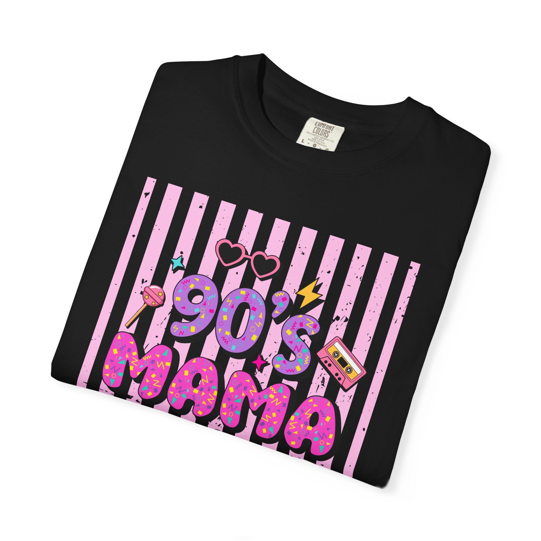 Retro 90's Mama Throwback Comfort Colors T-Shirt