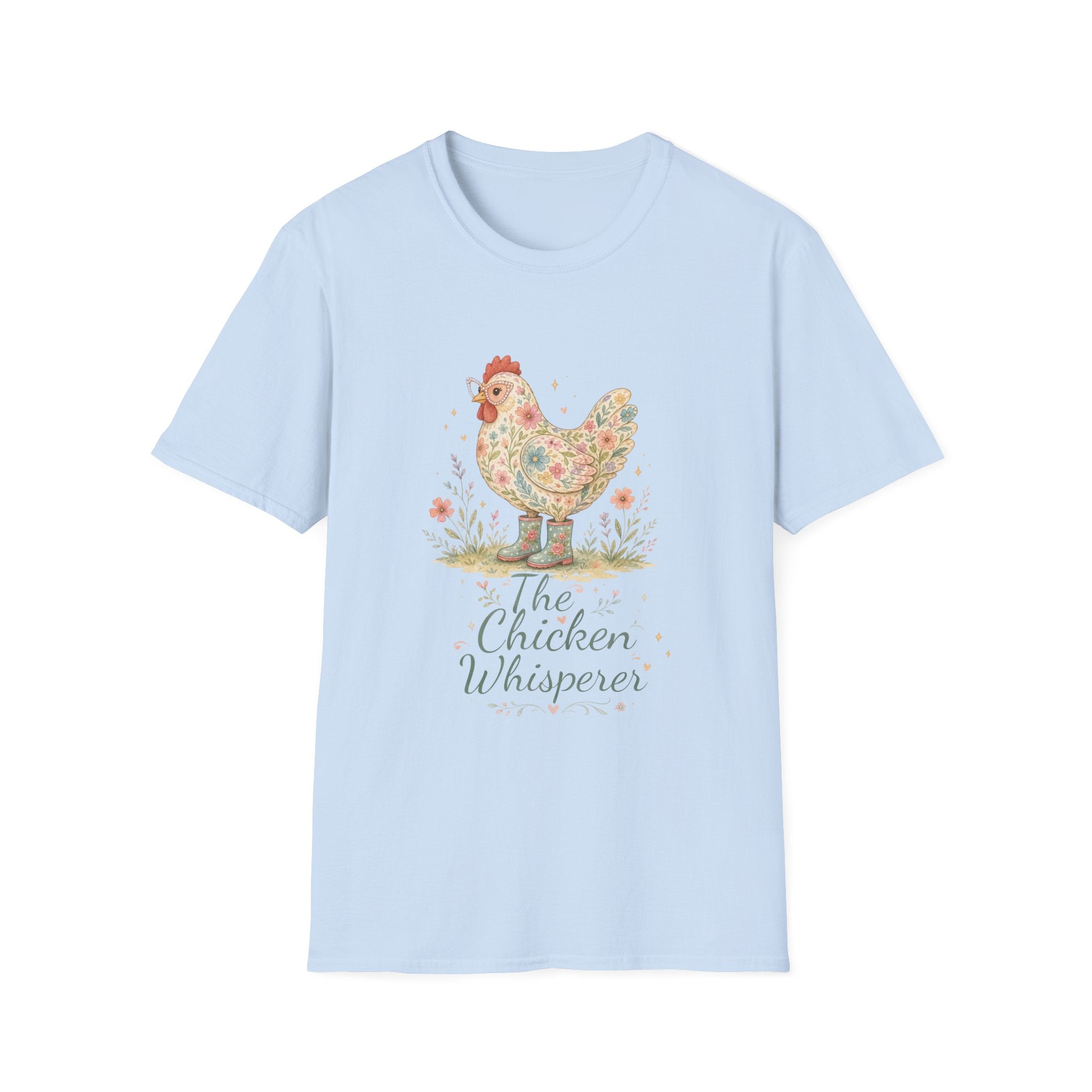 Floral Chicken Whisperer T-Shirt