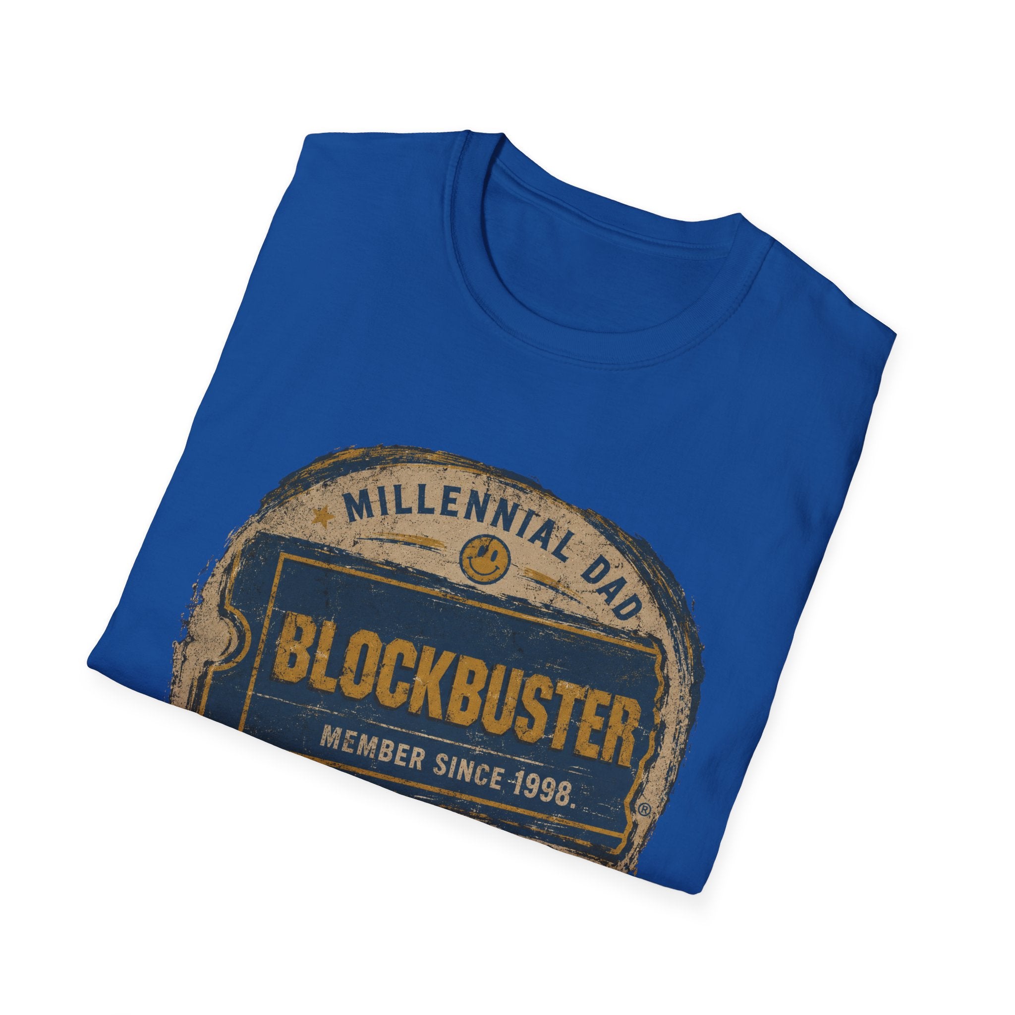 Retro Blockbuster Millennial Dad Vintage T-Shirt