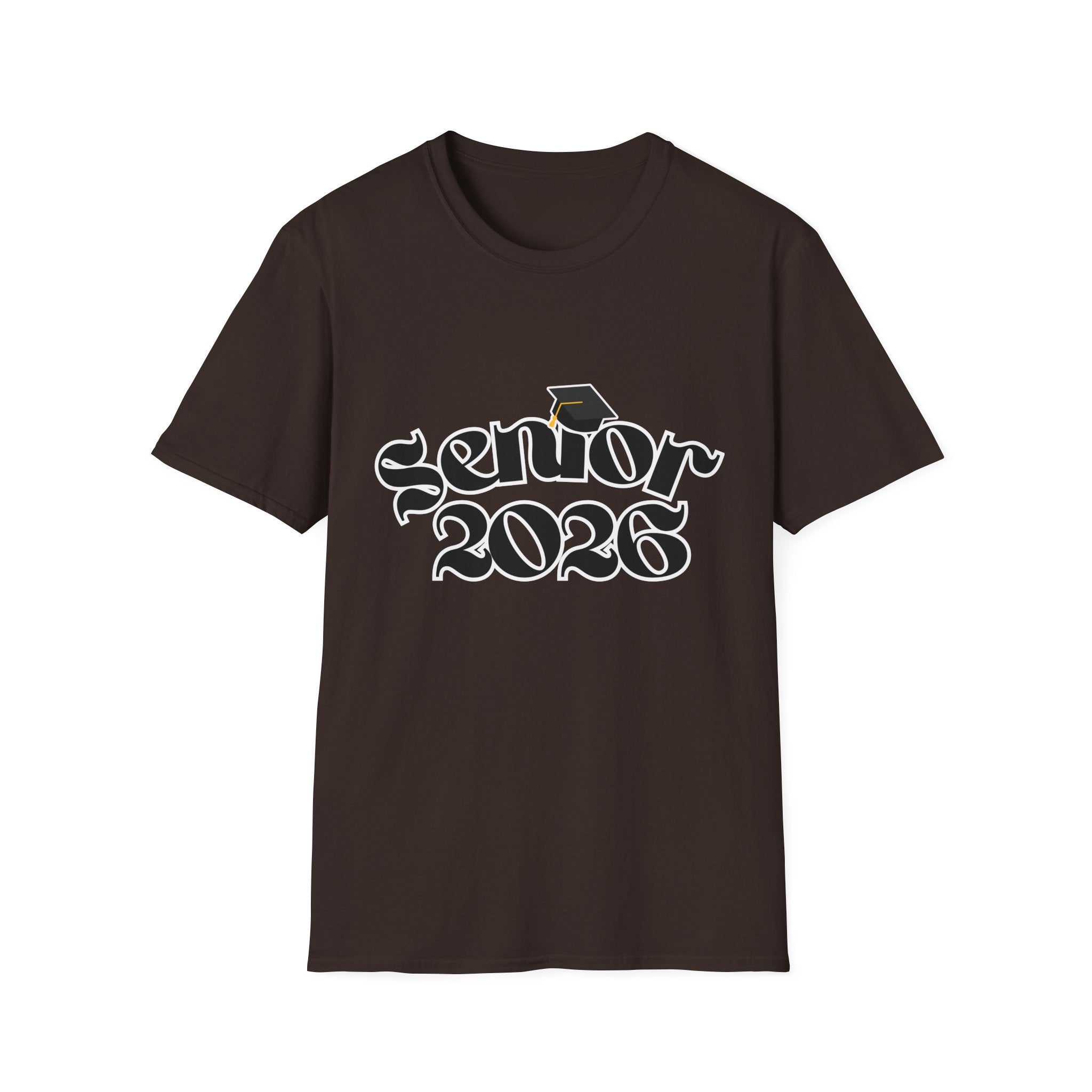 Senior 2026 T-Shirt — Class of 2026 Graduation Tee with Cap Graphic