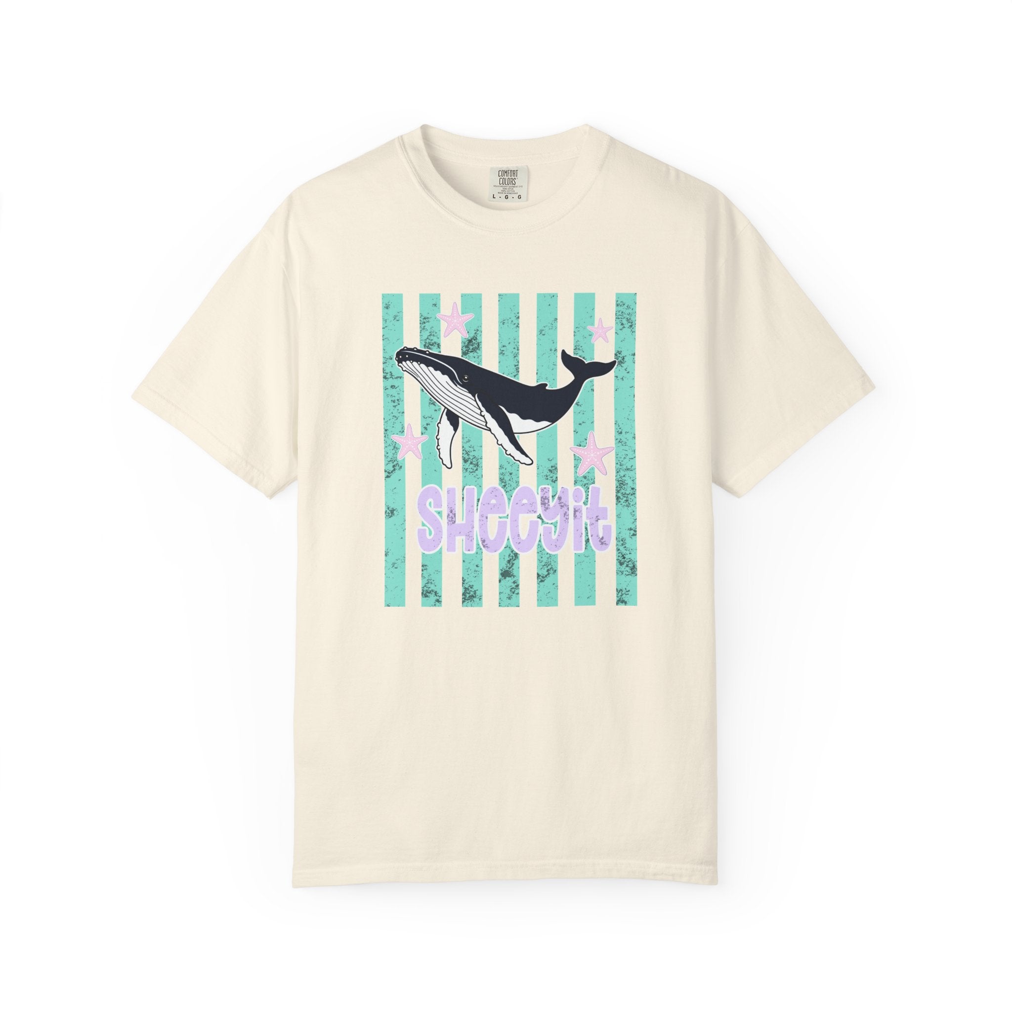 Whale Sheeyit Summer Comfort Colors T-Shirt