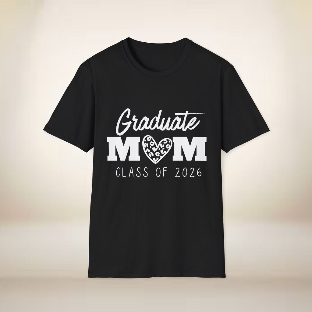 Graduate Mom T-Shirt — Class of 2026 Proud Mom Tee