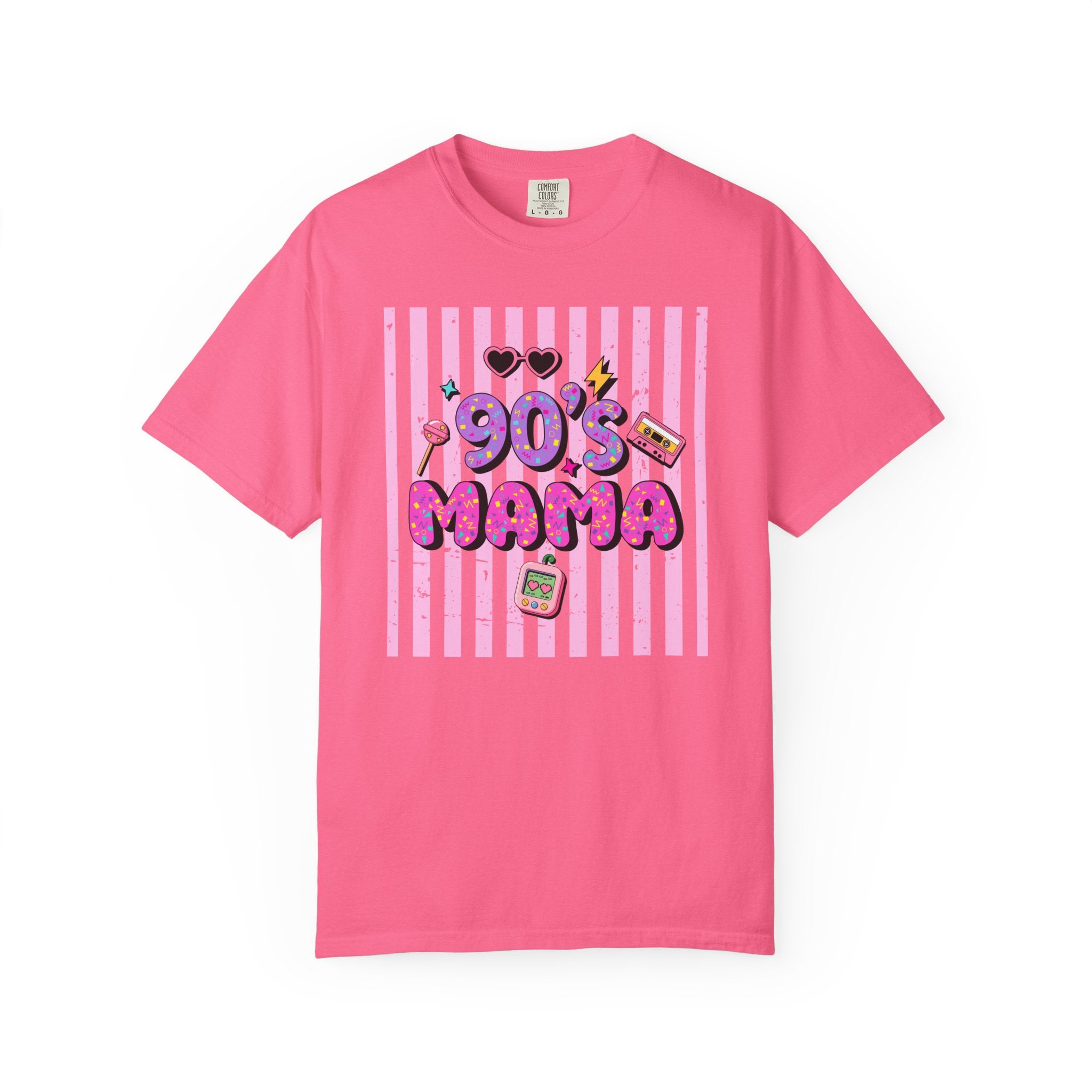 Retro 90's Mama Throwback Comfort Colors T-Shirt