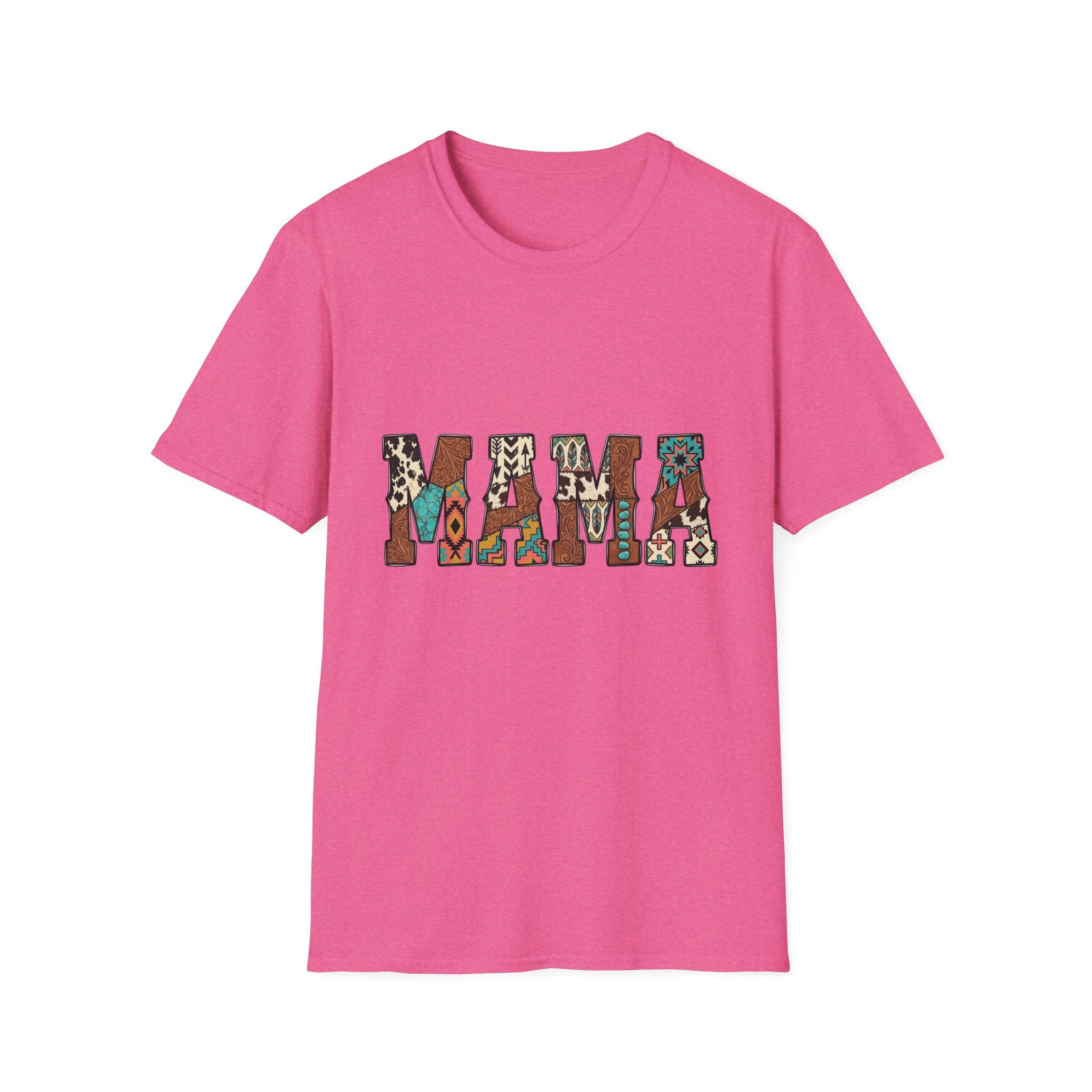 Mama Graphic Boho Tribal Pattern Mother's Day Tee
