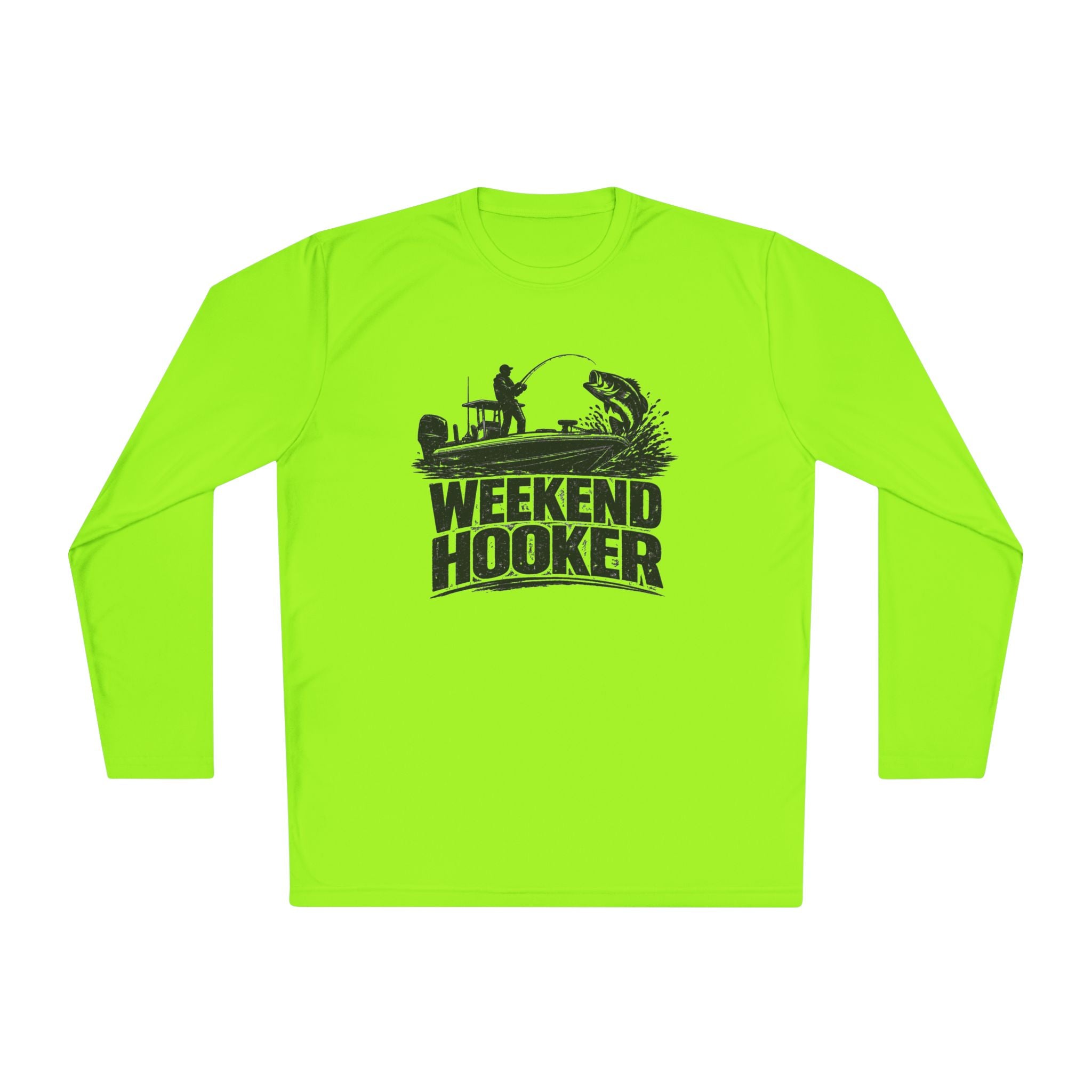 Weekend Hooker Fishing Long Sleeve Tee