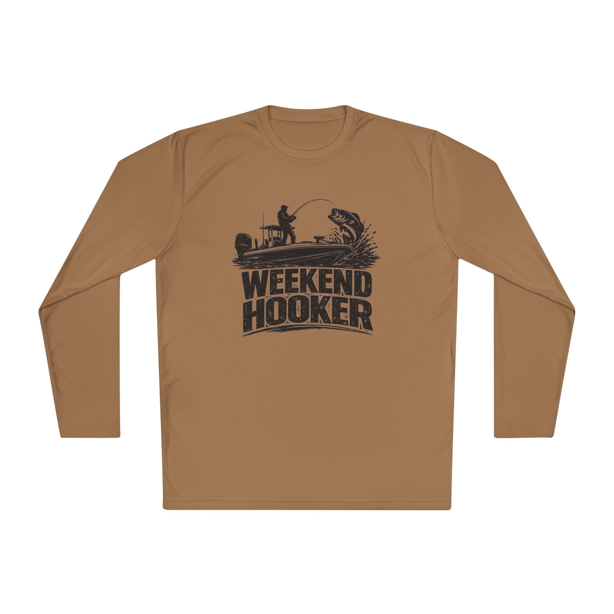 Weekend Hooker Fishing Long Sleeve Tee