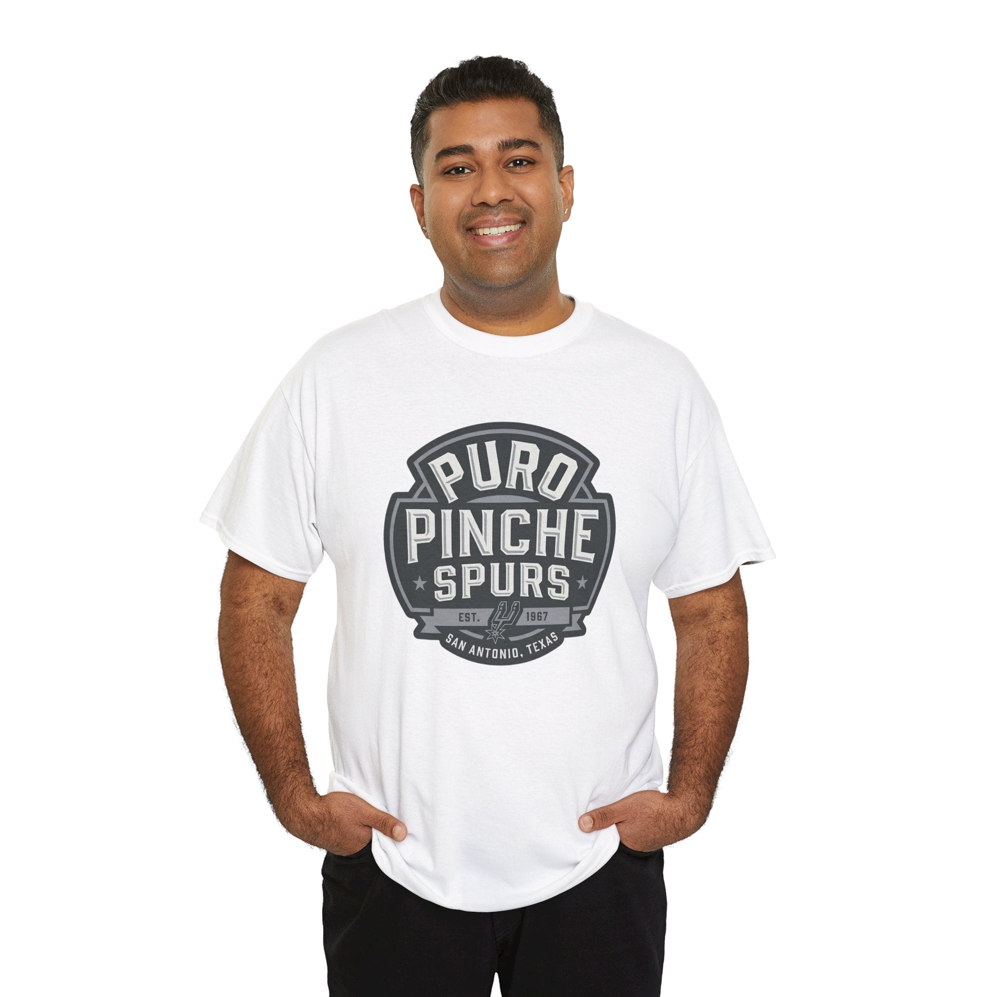 Puro Pinche San Anto Retro Basketball T-shirt