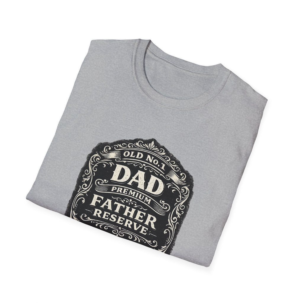 Best Dad Co. Vintage Label T-Shirt-Father's Day Gift