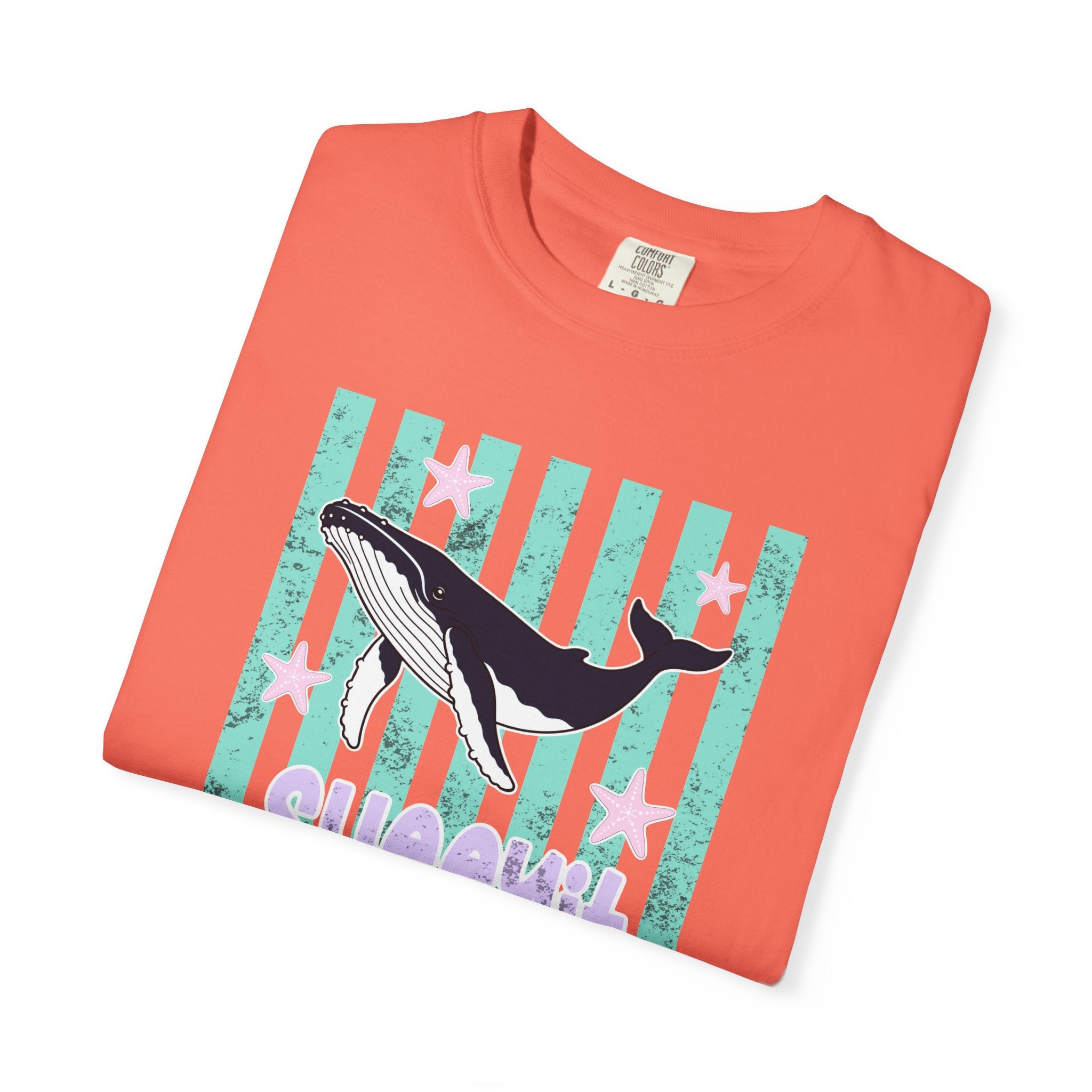 Whale Sheeyit Summer Comfort Colors T-Shirt