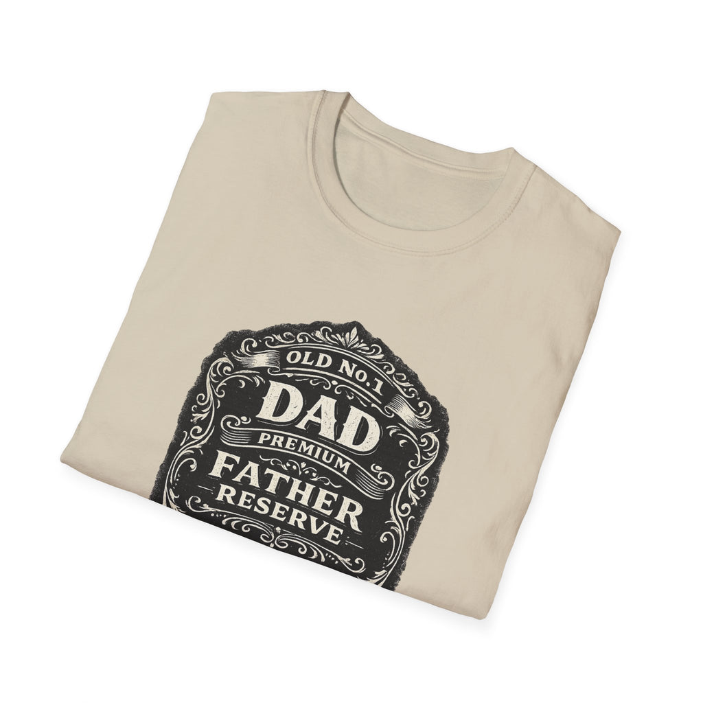 Best Dad Co. Vintage Label T-Shirt-Father's Day Gift