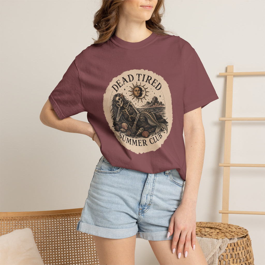 Dead Tired Summer Club Comfort Colors T-Shirt
