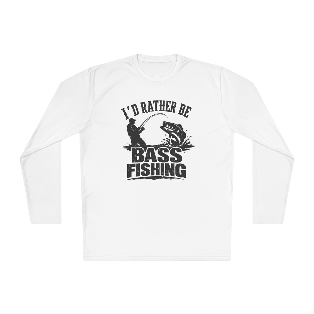 I'd Rather Be Bass Fishing Lightweight Long Sleeve Shirt