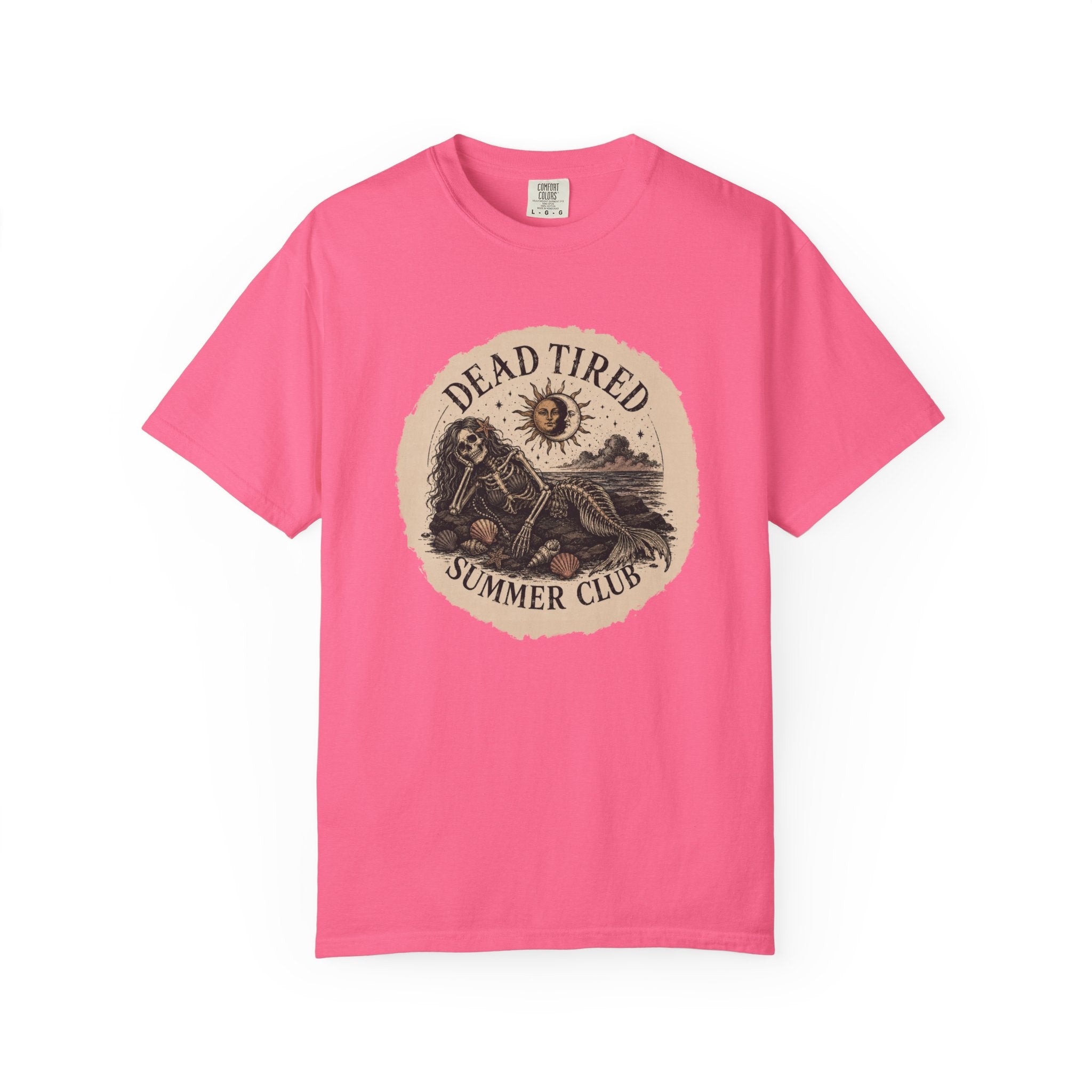 Dead Tired Summer Club Comfort Colors T-Shirt
