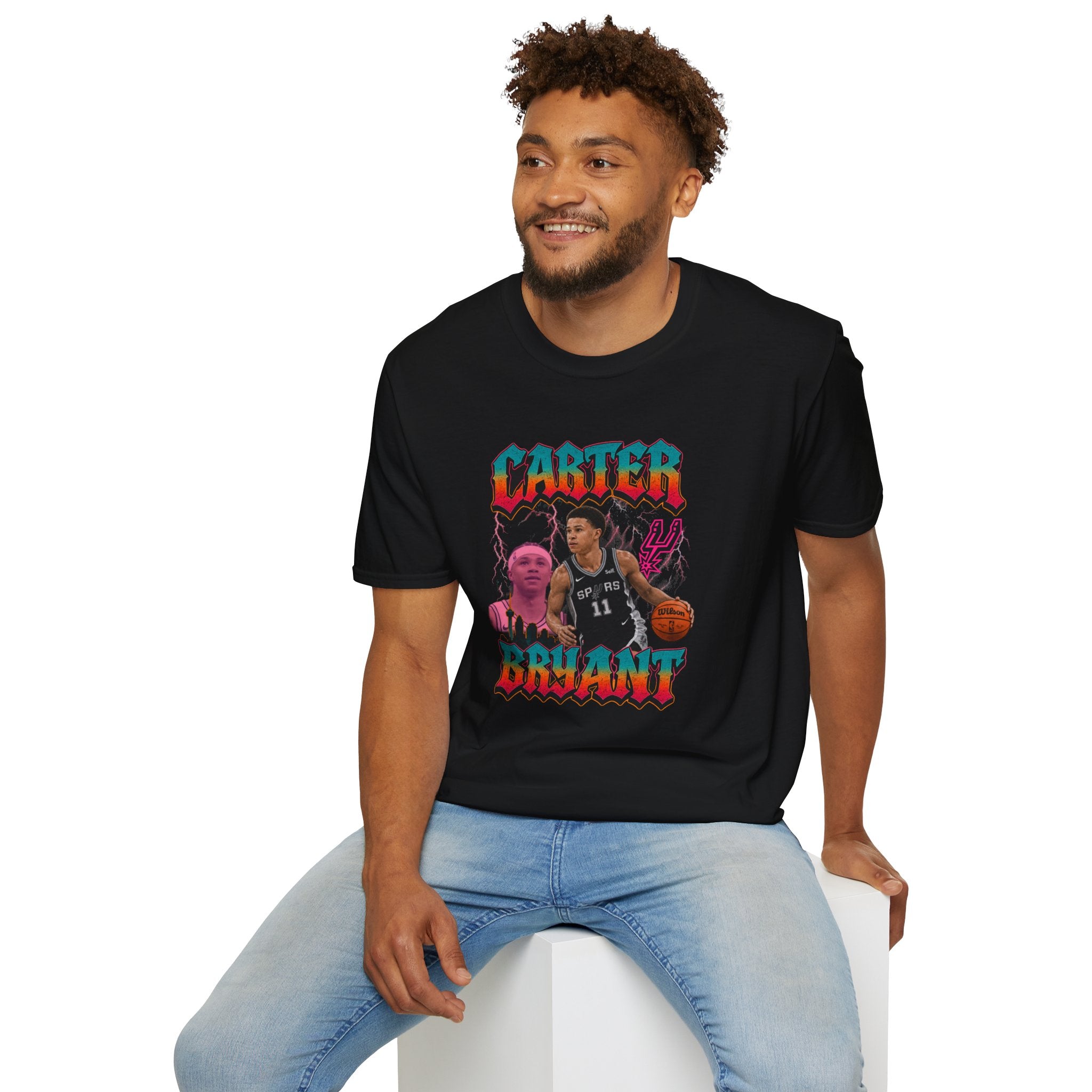 San Anto Retro Basketball CB Tshirt