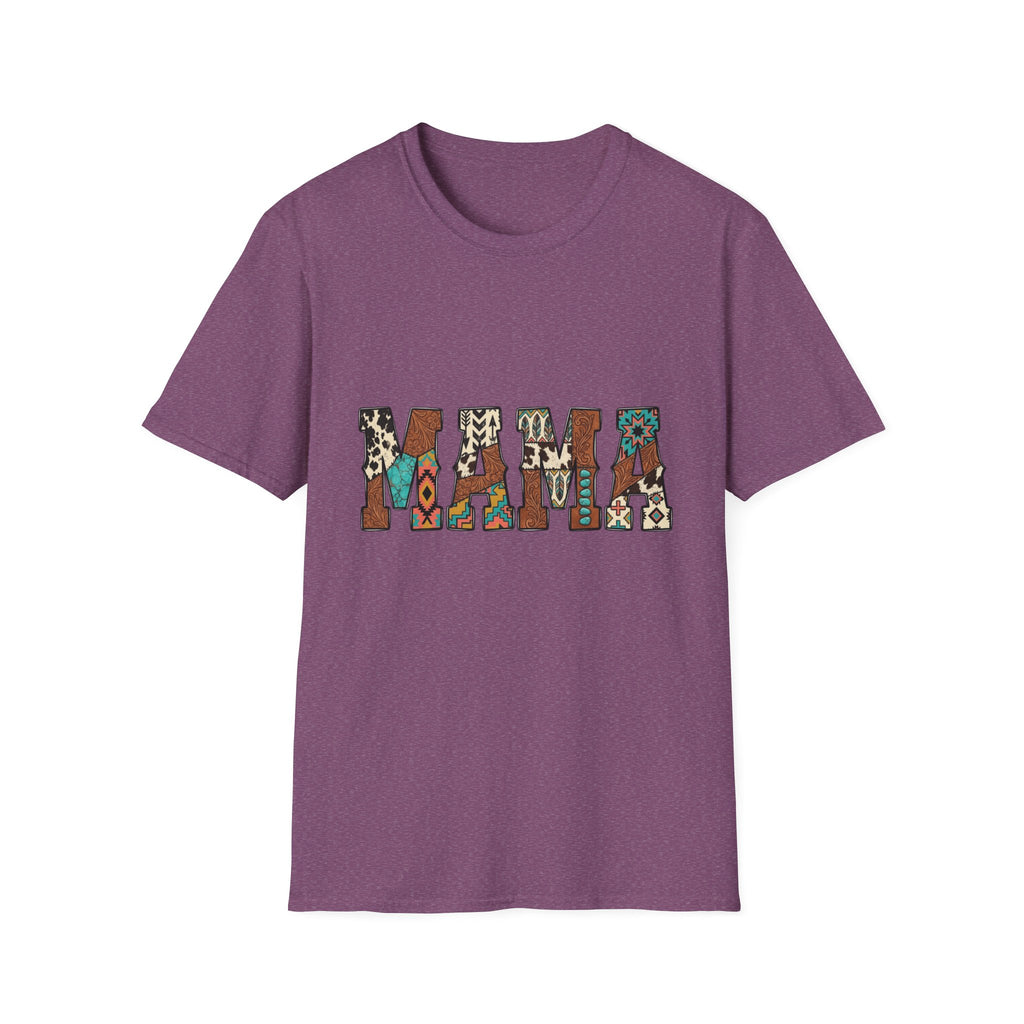 Mama Graphic Boho Tribal Pattern Mother's Day Tee