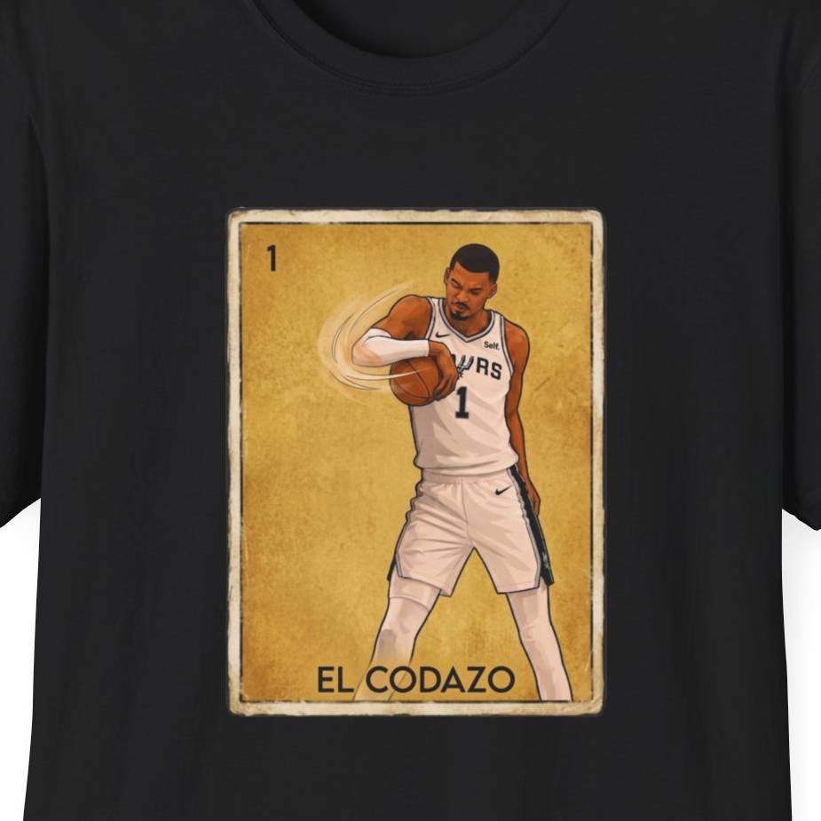 **Local San Antonio Pickup Only** El Codazo Loteria Basketball Shirt