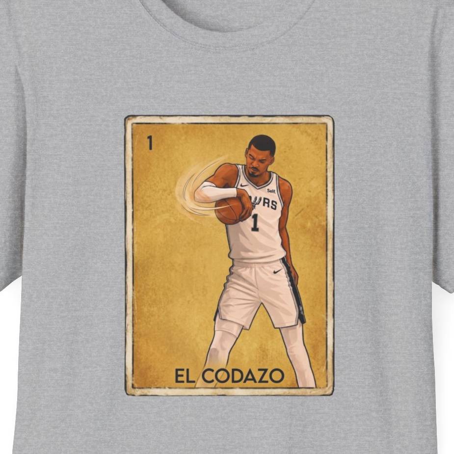 **Local San Antonio Pickup Only** El Codazo Loteria Basketball Shirt