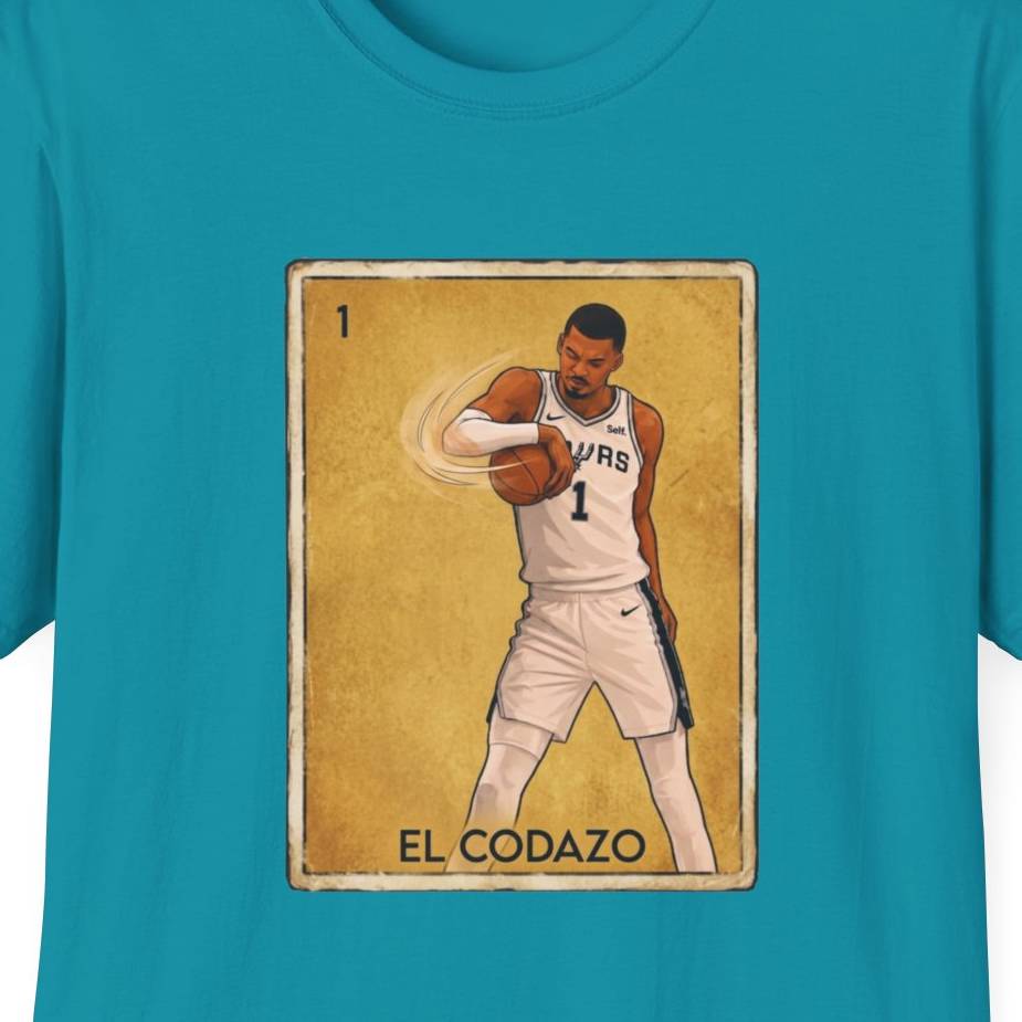 **Local San Antonio Pickup Only** El Codazo Loteria Basketball Shirt